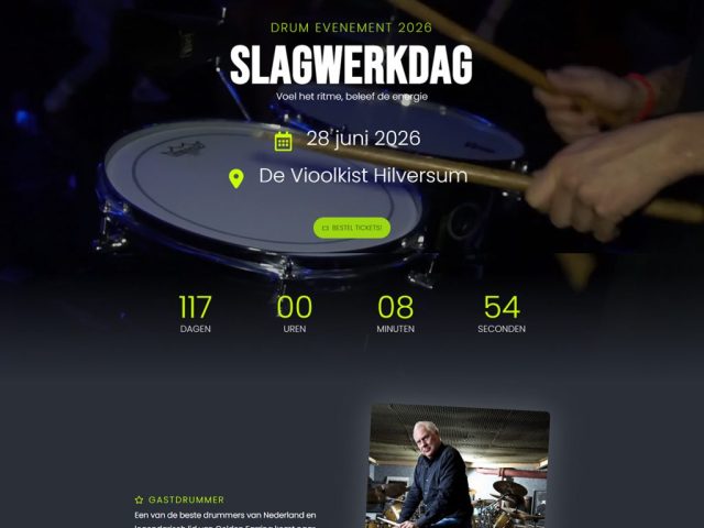 Slagwerkdag Jeroen Molenaar